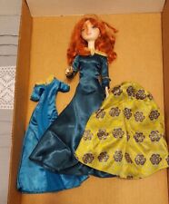Merida Doll Disney Brave w/ Dresses & Cloak USED  for sale  Shipping to South Africa