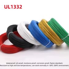 Fio de teflon de alta temperatura 12-28AWG UL1332 cabo de PTFE fio isolado comprar usado  Enviando para Brazil