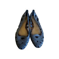 Sapatos Melissa Jason Wu gelatina azul recortado biqueira fechada tamanho 10 comprar usado  Enviando para Brazil