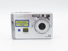 Kompaktowy aparat cyfrowy Sony Cyber-shot DSC-W80 7,2 MP 3x zoom srebrny od JP, używany na sprzedaż  Wysyłka do Poland
