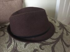 Brown hat excellent for sale  WOKING