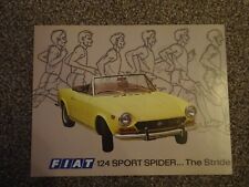 Fiat 124 sport for sale  KING'S LYNN