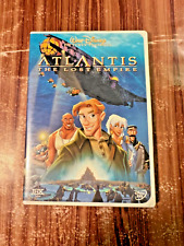 DVD Atlantis The Lost Empire Walt Disney Pictures filme animado 2001 ficção científica comprar usado  Enviando para Brazil