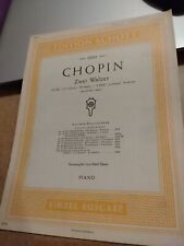 Chopin walzer edition gebraucht kaufen  Seeg