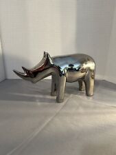 Rhino figurine ceramic for sale  Pooler