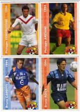 4 cartes 1994 PANINI UNFP Official Football Cards VERCRUYSSE  ANZIANI CAROTTI  d'occasion  Marseille VII