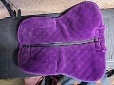 Purple faux sheepskin for sale  EVESHAM