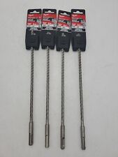 Conjunto de 4 brocas de metal duro Milwaukee 48-20-8335 SDS PLUS 4 cortadores 1/4" x 12" comprar usado  Enviando para Brazil