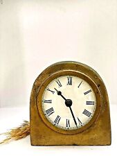Relógio de mesa antigo de latão, luxo, antigo, cor dourada, eficiência de trabalho comprar usado  Enviando para Brazil