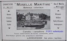 Publicite moselle maritime d'occasion  Cires-lès-Mello