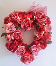 Lighted heart wreath for sale  Woodbury