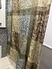 Linda cortina de chuveiro multicolorida dourada comprar usado  Enviando para Brazil