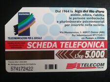 Scheda telefonica collezione usato  Ragusa