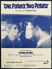 1964 filme ONE POTATO, TWO POTATO PARTITURA BARBARA HARRIS ~ tema Gerald Fried comprar usado  Enviando para Brazil