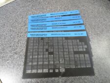 Vintage Yamaha OEM 84-87 BW200 Microfiche Service Manual Lot of 5 for sale  Shipping to South Africa