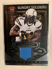 2012 Soldados Crown Royale Sunday Ryan Mathews 67/99, usado comprar usado  Enviando para Brazil