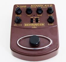 Pré-amplificador de gravação Behringer V-Tone acústico ADI 21 modelador-driver, usado comprar usado  Enviando para Brazil