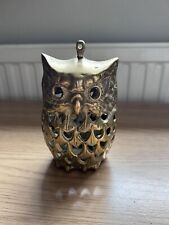 Vintage brass owl for sale  SWANSEA