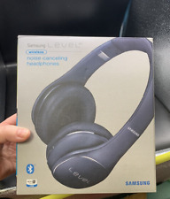 Samsung Noise Cancelling Bluetooth Headphones EO-PN900 Level On Dark Blue J66 for sale  Shipping to South Africa