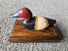 Wooden duck decoy for sale  Round Lake