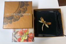 Broche de joias Jay Strongwater libélula com caixa comprar usado  Enviando para Brazil
