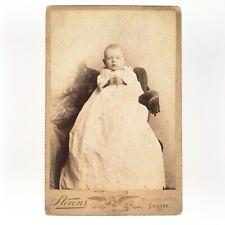 Hidden Mother Baby Cabinet Card c1895 Chicago Stevens Child Chair Photo A3890 for sale  Shipping to South Africa