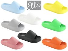Ladies Pillow Sliders Slides EVA Comfort Summer Shower Beach Sandals Slippers for sale  LITTLEHAMPTON