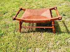 wood stool wicker seat for sale  Humansville