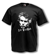 Sid Vicious T-shirt-Sex Pistols baixista - 1977 Punk Rock-Camiseta Masculina-s Para 5XL, usado comprar usado  Enviando para Brazil