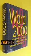Word 2000 manuale usato  Novellara
