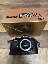 Meia capa de couro Nikon FM3a + (preta) comprar usado  Enviando para Brazil