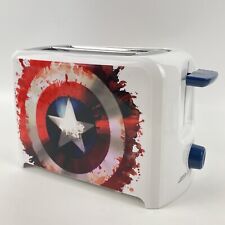 Tostadora de pan Marvel Capitán América 2 rebanadas MVA-21CN - Nueva caja abierta LEER, usado segunda mano  Embacar hacia Argentina
