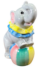 Vintage AMC Large Circus Elephant Dumbo Ceramic Cookie Jar 12” for sale  Shipping to South Africa