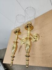 Large pair brass for sale  Harwood Heights