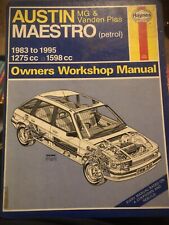 haynes manual Austin Maestro 1983-95 for sale  Shipping to South Africa