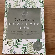Gardener puzzle quiz for sale  DROITWICH