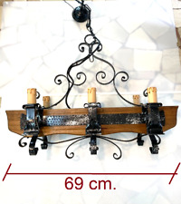 Lampadario rustico casale usato  Santa Marinella