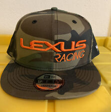 Lexus Racing IMSA 2023 Sebring 12H camuflaje carrera sombrero de camionero gorra de pista de carreras segunda mano  Embacar hacia Argentina