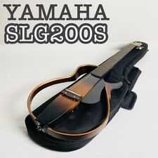 Usado, Guitarra elétrica silenciosa YAMAHA SLG200S TBS tabaco marrom sunburst usada comprar usado  Enviando para Brazil