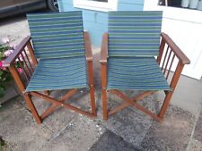 Folding directors chairs for sale  WARMINSTER