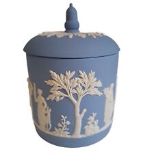 Wedgwood Jasper Ware Lidded Tobacco Jar Height 18cm for sale  Shipping to South Africa