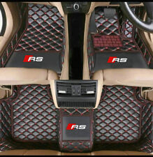 Alfombrillas de coche personalizadas impermeables automáticas para Audi RS3 RS4 RS5 RS6 RS7 RS-Q8 segunda mano  Embacar hacia Argentina