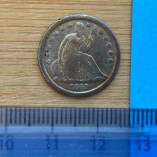 USA Seated Liberty Dime ex-cleaned? 1840 O c2.56g (ref #23), used for sale  HERNE BAY