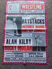 1980s british wrestling for sale  LONDON