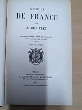 Histoire michelet 1879 d'occasion  Routot
