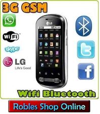 LG Optimus ME P350 Black (Ohne Simlock) Smartphone WLAN 3G GPS Touch Radio GUT  comprar usado  Enviando para Brazil