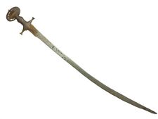 Espada antigua original hecha a mano hoja de acero forjado a mano mango antiguo dañado segunda mano  Embacar hacia Argentina