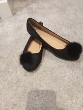 Suede shoes pompoms for sale  CATERHAM