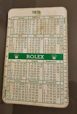 Calendario rolex 1969 usato  Italia