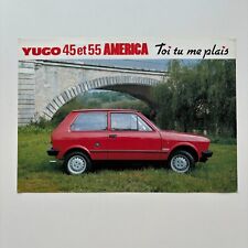 1988 yugo brochure for sale  Shipping to Ireland